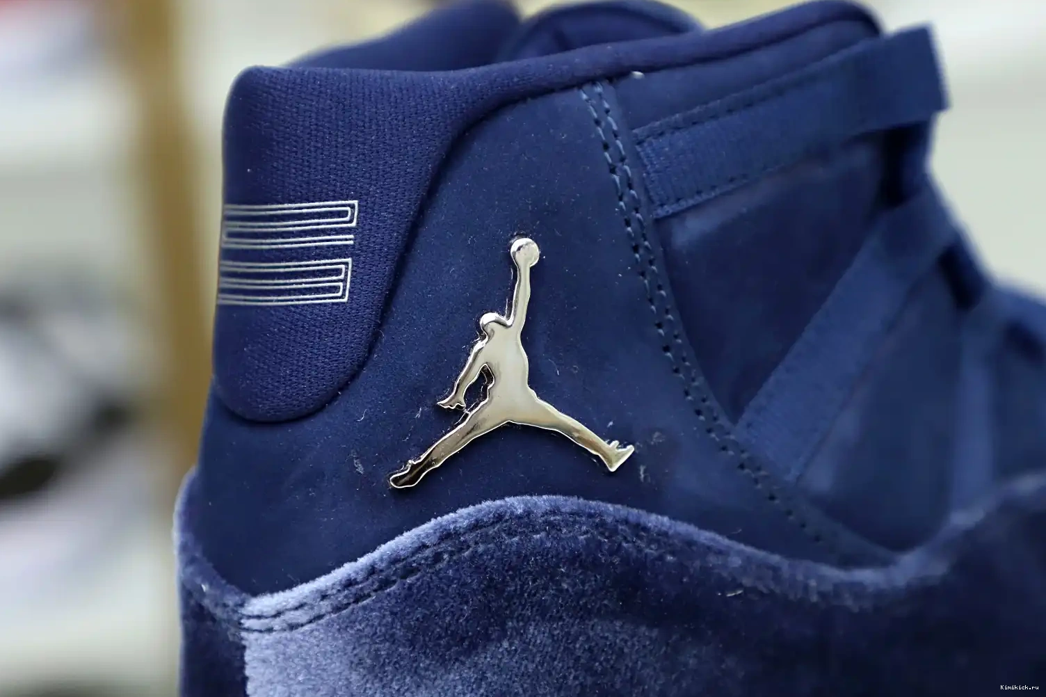 NAVY JORDAN AIR 11 MIDNIGHT RETRO Kimikick 0615